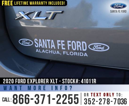 2020 Ford Explorer XLT Running Boards - Camera - Ecoboost for sale in Alachua, FL – photo 9