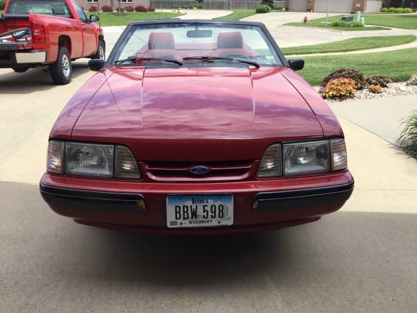 89 Mustang Convertible for sale in Sioux City, IA – photo 6