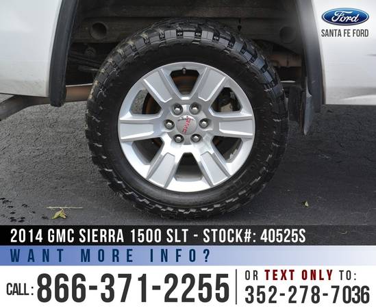2014 GMC SIERRA 1500 SLT *** BOSE Audio, Homelink, Leather Seats ***... for sale in Alachua, FL – photo 8