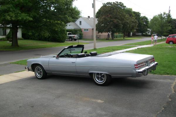 1975 Pontiac Grandville Brougham Convertible - - by for sale in utica, NY – photo 2