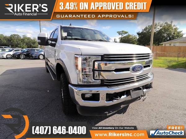 $762/mo - 2019 Ford F-250SD LariatCrew Cab - 100 Approved! - cars &... for sale in Kissimmee, FL – photo 6
