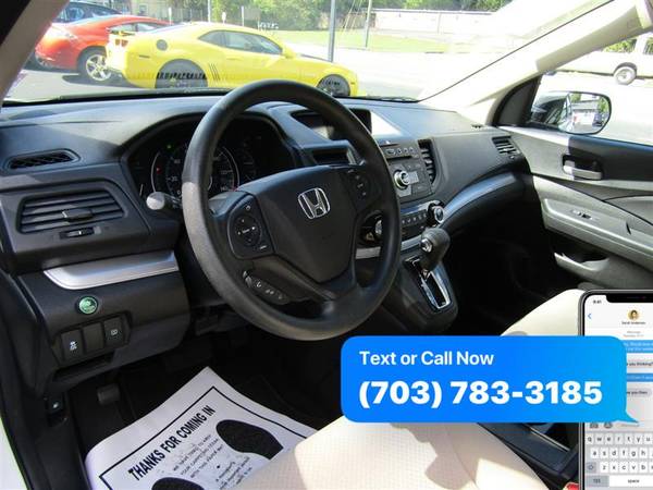 2015 HONDA CR-V LX ~ WE FINANCE BAD CREDIT - cars & trucks - by... for sale in Stafford, District Of Columbia – photo 13