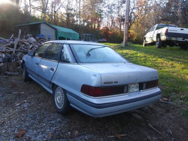 1991 Mercury Sable - cars & trucks - by owner - vehicle automotive... for sale in Walland, TN – photo 2