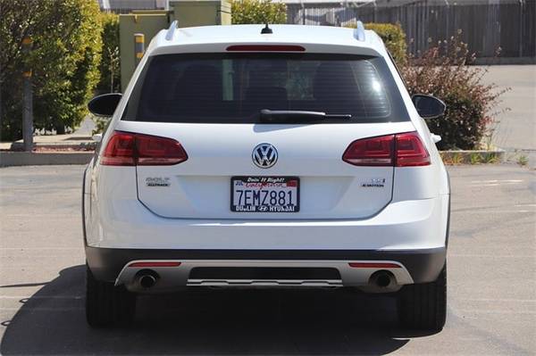 2017 VW Volkswagen Golf Alltrack hatchback Pure White - cars & for sale in Dublin, CA – photo 5