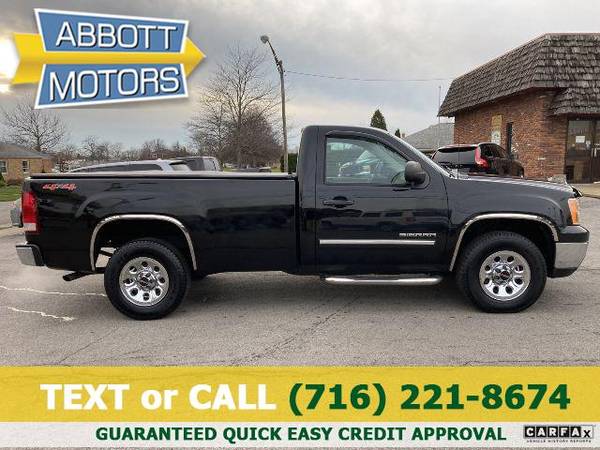 2011 GMC Sierra 1500 SLE 4WD Regular Cab 1-Owner - FINANCING FOR ALL... for sale in Lackawanna, NY – photo 6