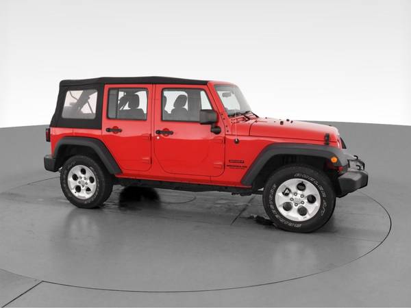 2015 Jeep Wrangler Unlimited Sport S SUV 4D suv Red - FINANCE ONLINE... for sale in Charleston, SC – photo 14