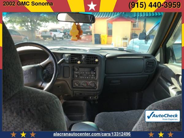 2002 GMC Sonoma Crew Cab 123" WB 4WD SLS *Best Prices In Town* -... for sale in El Paso, TX – photo 12