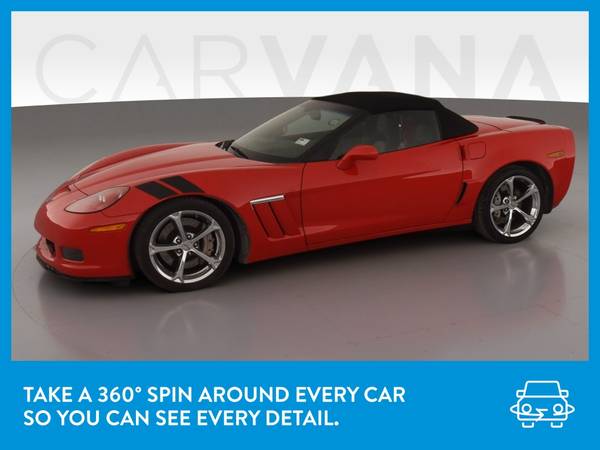 2010 Chevy Chevrolet Corvette Grand Sport Convertible 2D Convertible for sale in Evansville, IN – photo 3