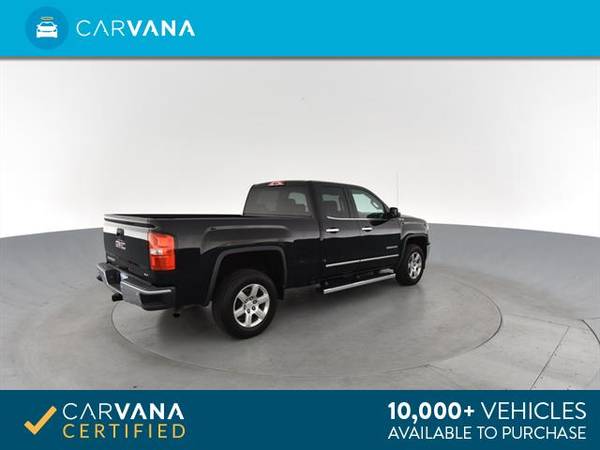 2014 GMC Sierra 1500 Double Cab SLT Pickup 4D 6 1/2 ft pickup BLACK - for sale in Chattanooga, TN – photo 11