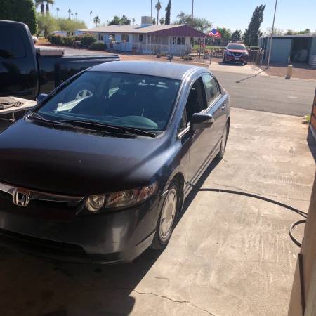 2008 Honda civic highbred clean title (45 mpg)Excellent condition -... for sale in Mesa, AZ – photo 2