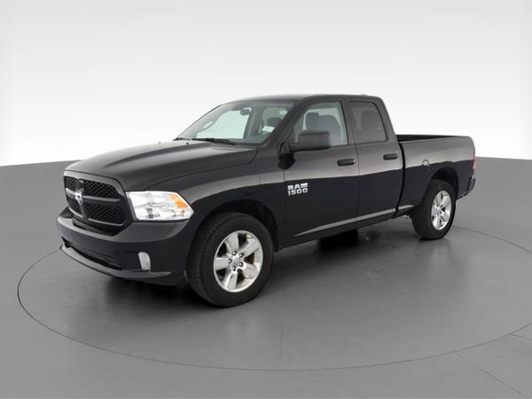 2018 Ram 1500 Quad Cab Express Pickup 4D 6 1/3 ft pickup Black - -... for sale in Washington, District Of Columbia – photo 3