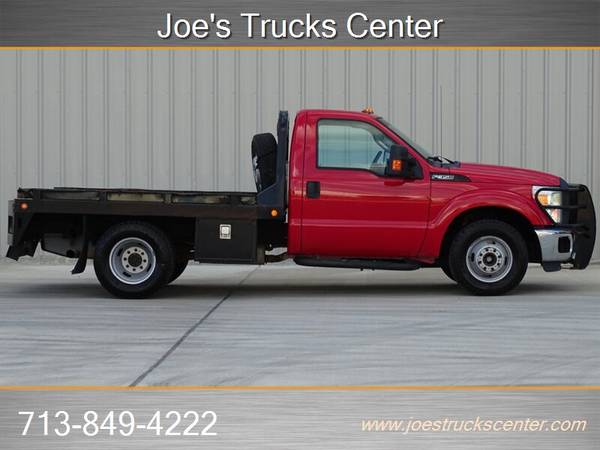 2014 FORD F-350 6.2L GAS XL REG CAB DUALLY 2WD CM FLATBED 1 OWNER TX for sale in Houston, TX – photo 6