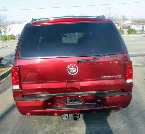 2002 Cadillac Escalade 4dr maroon REDUCED - - by for sale in Louisville, KY – photo 7