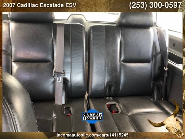 2007 Cadillac Escalade ESV Base AWD 4dr SUV - - by for sale in Tacoma, WA – photo 13
