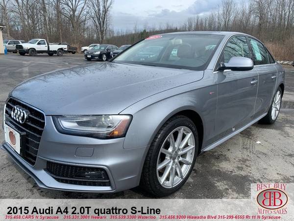 2015 AUDI A4 SLINE (EVERYBODY IS APPROVED) - - by for sale in Waterloo, NY – photo 2