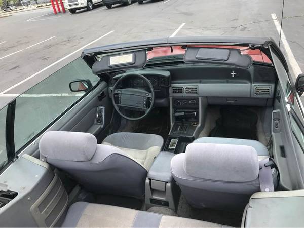 1993 mustang convertible lx foxbody for sale in Indianapolis, IN – photo 8