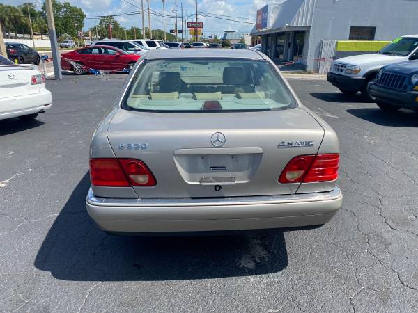 1998 Mercedes Benz E320 E320 4Matic One Owner Low Miles - cars & for sale in St.petersburg, FL – photo 4