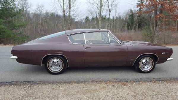 1967 Plymouth Barracuda fastback V8 auto - cars & trucks - by owner... for sale in Sandown, MA – photo 6