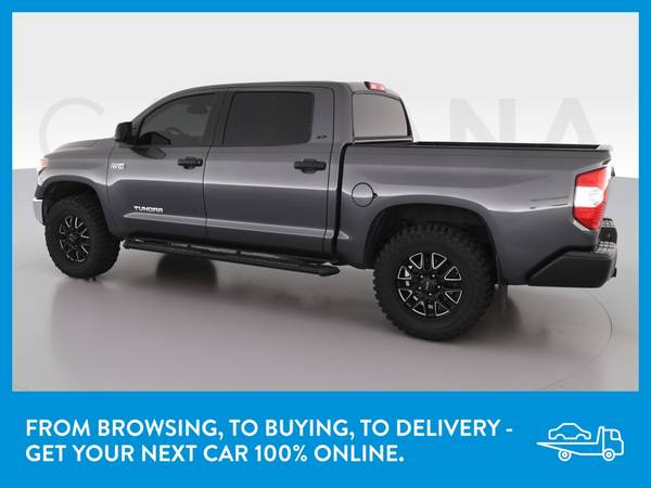 2018 Toyota Tundra CrewMax SR5 Pickup 4D 5 1/2 ft pickup Gray for sale in San Diego, CA – photo 5